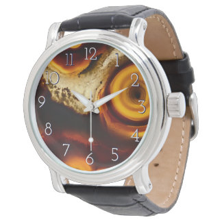 Colourful Brown Agate Watch