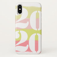 Colourful Brush Strokes Modern Script Phone Case