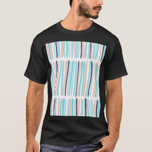 Colourful Brush Strokes: Vintage Scribble. T-Shirt