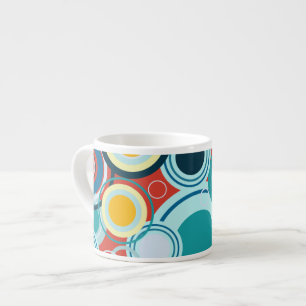 Colourful Bubbles Espresso Cup