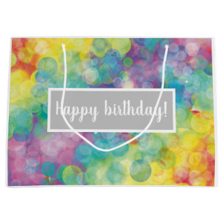 Colourful Bubbles Gift Bag