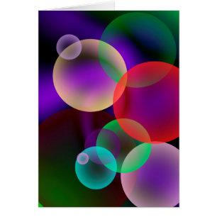 Colourful Bubbles  (portrait)