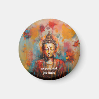 Colourful Buddha Magnet