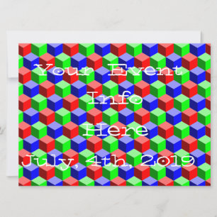 Colourful Building Blocks Thunder_Cove 3-D