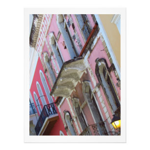 Colourful Buildings in Old San Juan Puerto Rico Photo Print