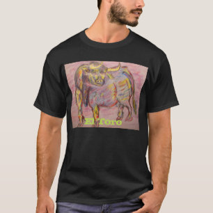colourful bull El Toro T-Shirt