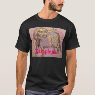 colourful bull pamplona T-Shirt