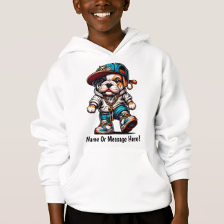 Colourful Bulldog Puppy Street Personalised Design