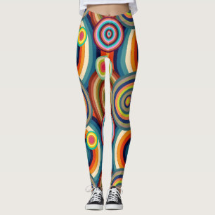 Colourful Bullseyes Leggings