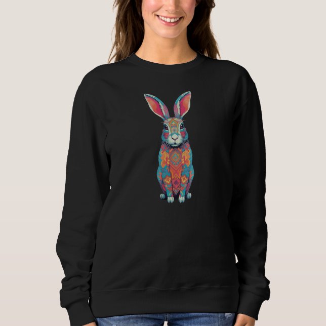 Colourful Bunny Sweatshirt (Front)