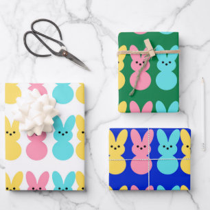 Colourful Bunny Wrapping Paper – Cute Easter