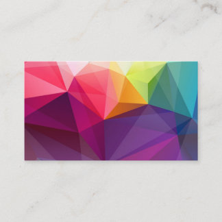 Colourful Business Card