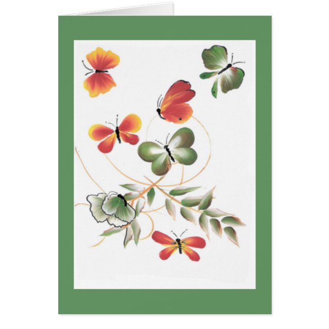 Colourful Butterflies (Front)