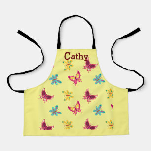 Colourful Butterflies Apron