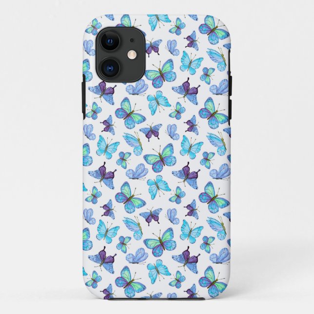 Colourful Butterflies Case-Mate iPhone Case (Back)