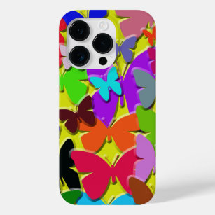 Colourful Butterflies Case-Mate iPhone 14 Pro Case