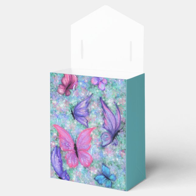 Colourful Butterflies Gift Box (Opened)