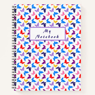 Colourful Butterflies Notebook