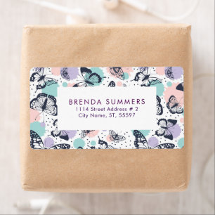 Colourful Butterflies Pattern