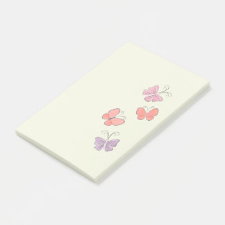 Colourful Butterflies Post-it Notes