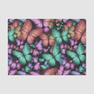 Colourful Butterflies Print Tissue Paper