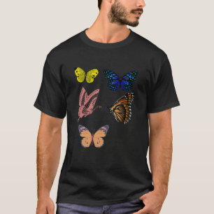 Colourful butterflies T-Shirt