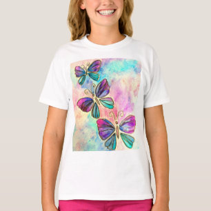 Colourful Butterflies T-Shirt