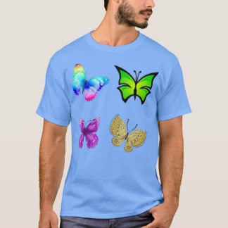 Colourful Butterfly 3 T-Shirt