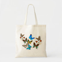 Colourful Butterfly Freedom Tote Bag