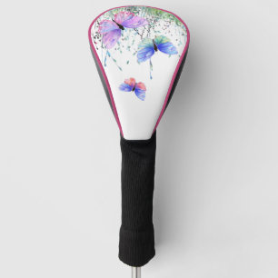 Colourful Butterfly Golf Head Cover