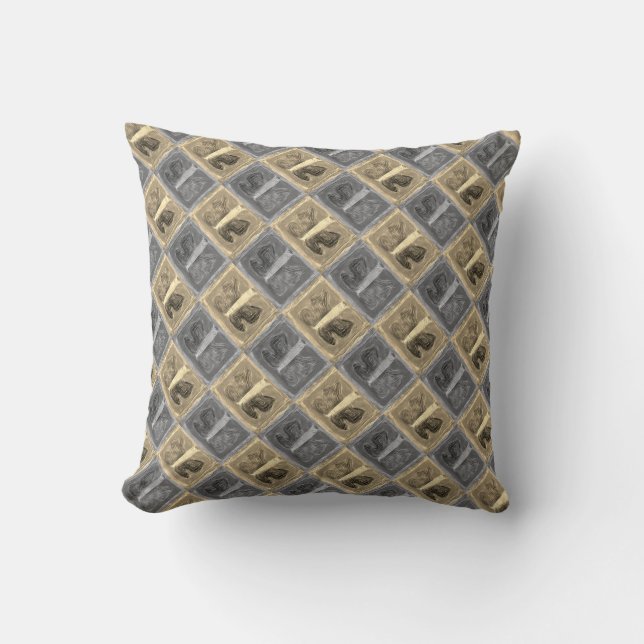 Colourful Butterfly | Half Drop | Twist | Cushion (Front)