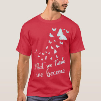 Colourful Butterfly Insects Nature Lover Buddhism  T-Shirt