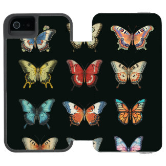 Colourful Butterfly iPhone Wallet Case Incipio Watson™ iPhone 5 Wallet Case