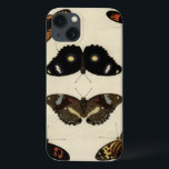 Colourful Butterfly Medley on Cream Background iPhone 13 Case<br><div class="desc">A vividly colourful butterfly medley set over a cream background. Each insect is drawn with exquisite detail,  capturing the beauty and essence of each unique creature. A great gift for the butterfly lover in your life!</div>