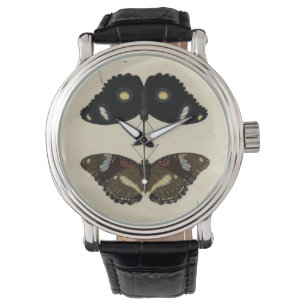 Colourful Butterfly Medley on Cream Background Watch