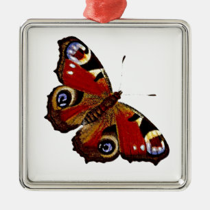 Colourful Butterfly Metal Tree Decoration