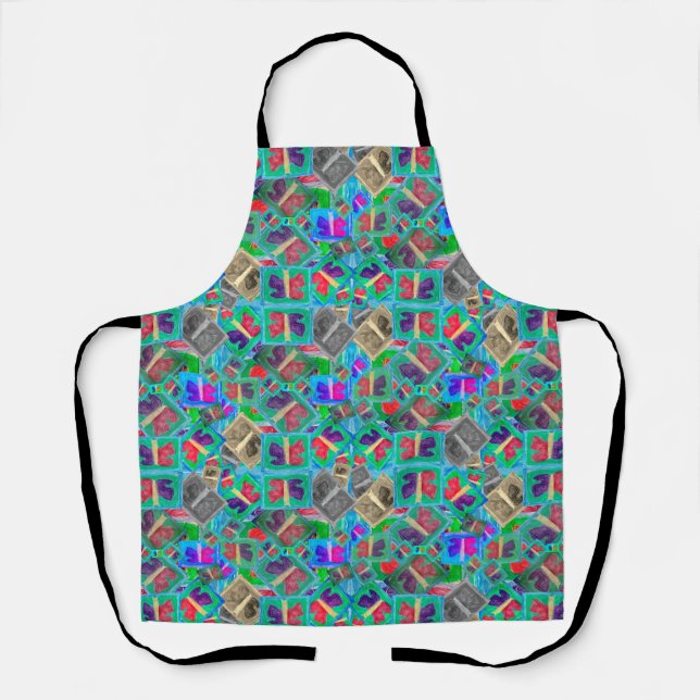 Colourful Butterfly Multi Challenge | Apron (Front)