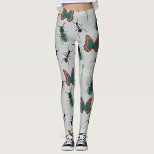Colourful Butterfly Pattern Leggings
