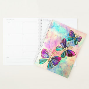 Colourful Butterfly Planner