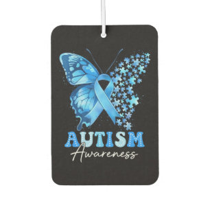 Colourful Butterfly Puzzle Car Air Freshener