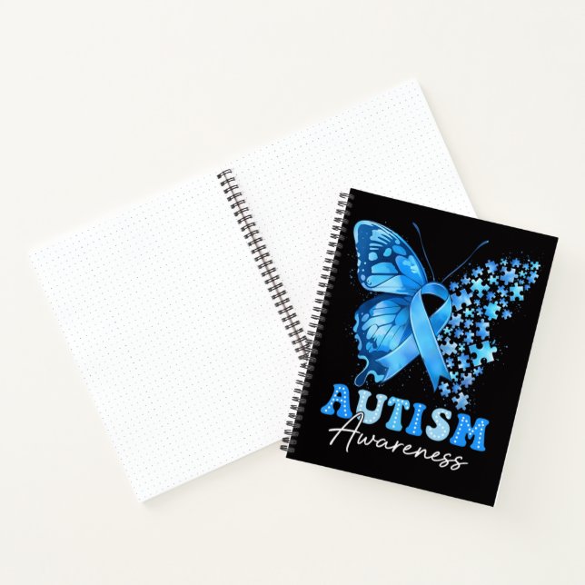 Colourful Butterfly Puzzle Notebook (Inside)