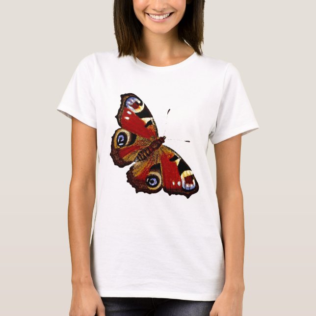 Colourful Butterfly T-Shirt (Front)