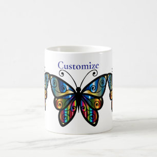 Colourful Butterfly Thunder_Cove Coffee Mug