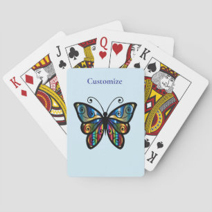 Colourful Butterfly Thunder_Cove Playing Cards