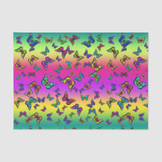 Colourful Butterfly Tissue Paper
