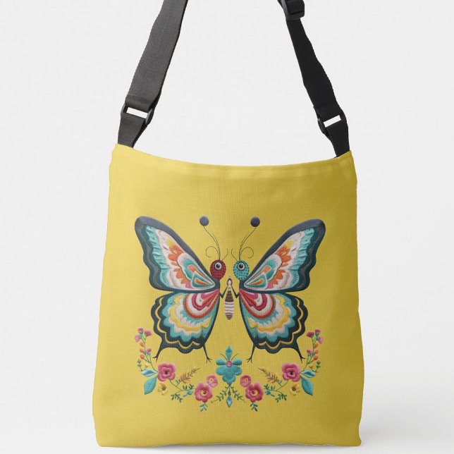 Colourful Butterfly Tote (Creator Uploaded)