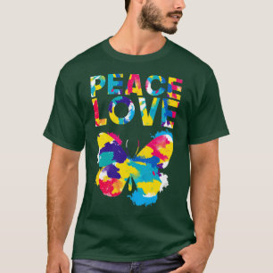 Colourful Butterfly Unity Day Peace T-Shirt