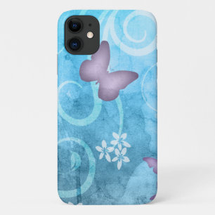 Colourful Butterfly Watercolor Painting iPhone 11 Case
