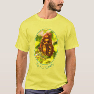 Colourful Butterfly Watercolor Personalised T-Shirt