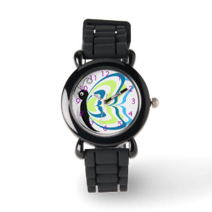 Colourful Butterfly Women's Watch